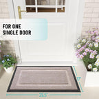 OLANLY Front Door Mat Indoor Outdoor Entrance, Waterproof All-Season, - Image 2