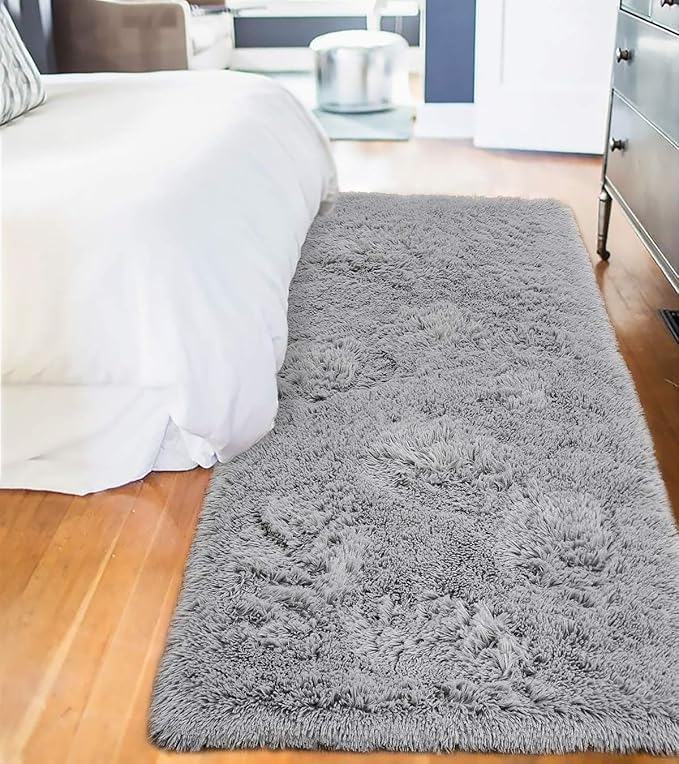 LOCHAS Ultra Soft Indoor Modern Area Rugs Fluffy Living Room Carpets - Image 3