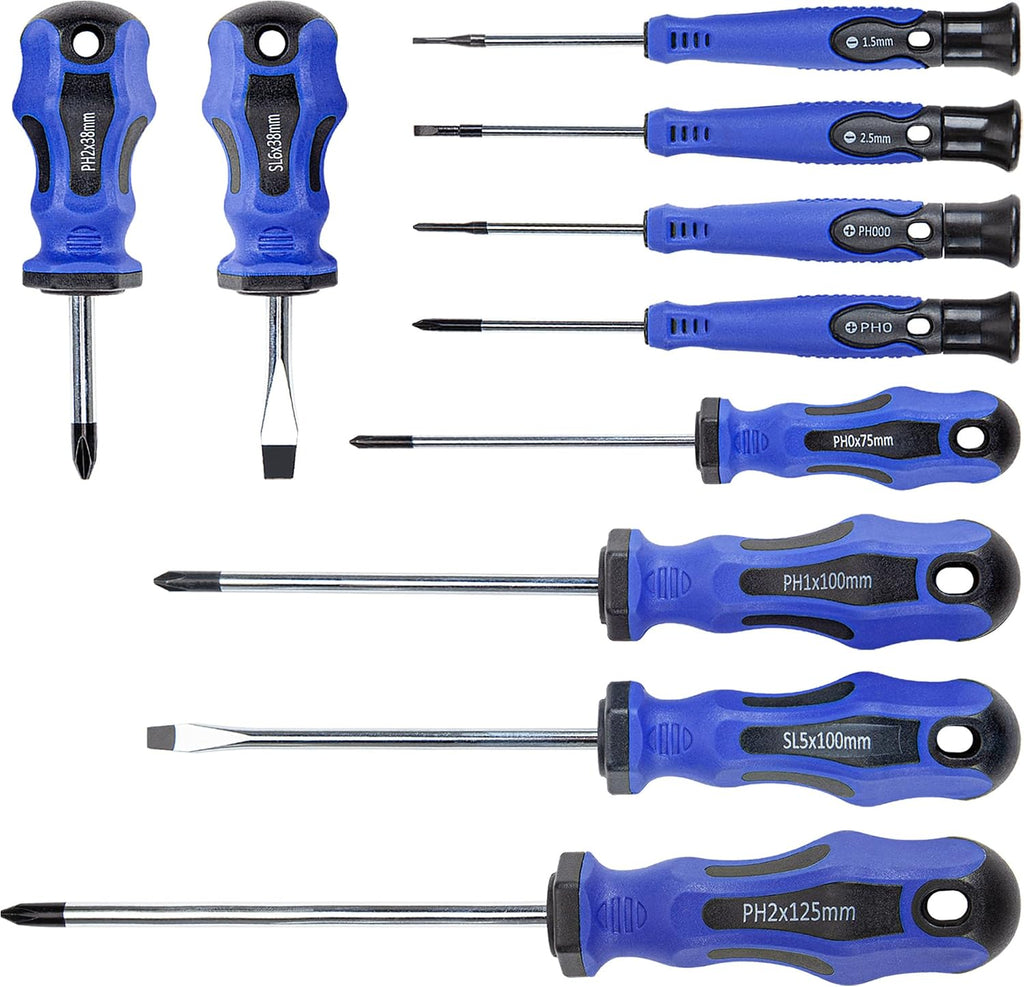 CARTMAN 59-Piece Precision Screwdriver Tool Set Magnetic Repair Storage Box