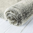 Ashler HOME DECO Soft Fox Faux Fur Chair Couch Cover Area Rug - Image 5