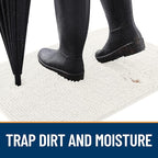 OLANLY Dog Door Mat for Muddy Paws 47x20, Absorbs Moisture and Dirt, Absorbent - Image 2