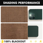 MIULEE 100% Blackout Linen Curtains - Image 7