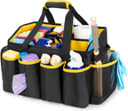 PGmoon Extra-Large Cleaning Caddy Organizer Bag with Handle