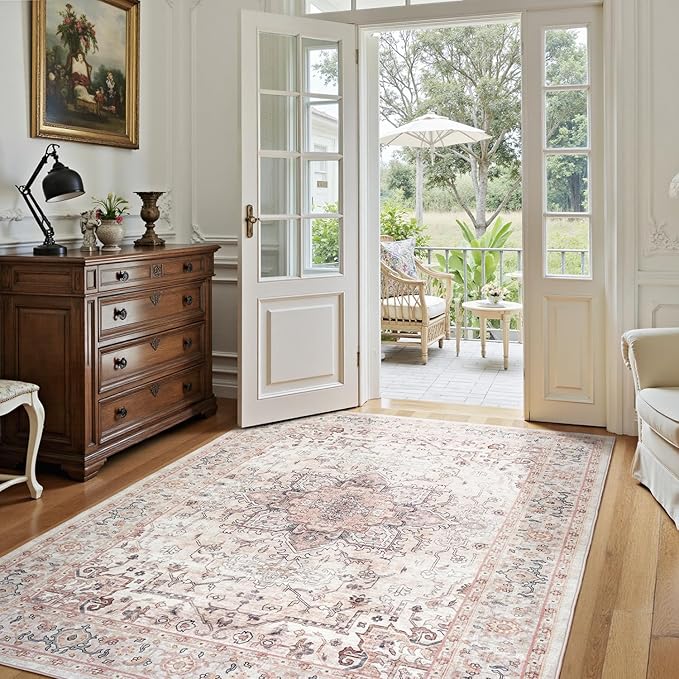 Lofus 5x7 Area Rugs for Living Room, Washable Area Rug, Rugs for Bedroom - Image 2