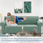ZNSAYOTX 1 Piece Jacquard Couch Covers - Image 2