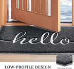 BeneathYourFeet Door Mat Welcome Mat Low Profile Front Doormat Indoor Outdoor - Image 4