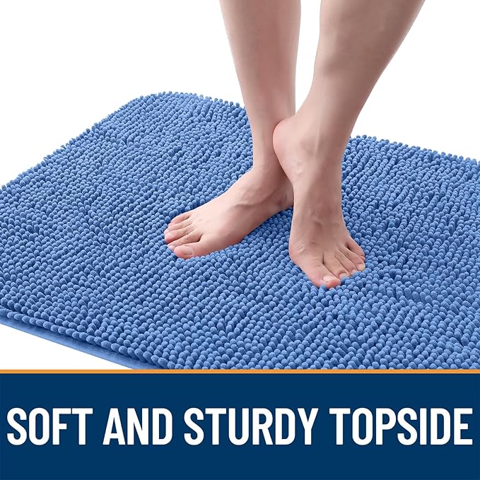 OLANLY Dog Door Mat for Muddy Paws 47x24, Absorbs Moisture and Dirt, Absorbent - Image 4