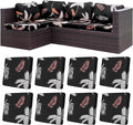 8Pcs Stretch Patio Cushion Covers, Outdoor Couch Covers Replacement, Outdoor by BIETYONE