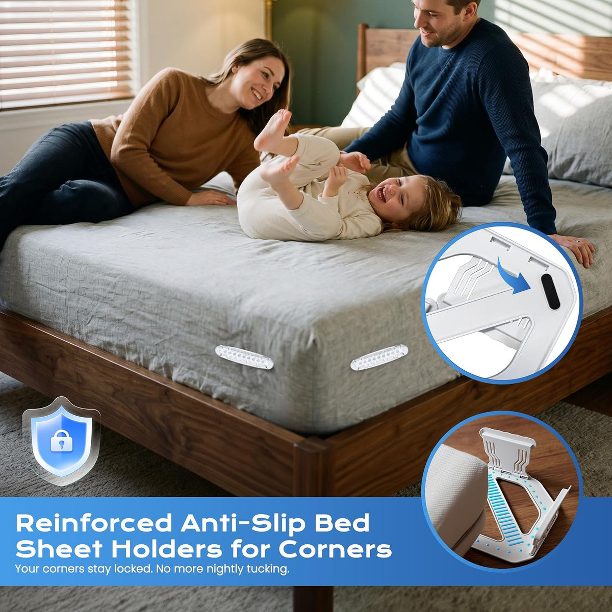 Bed Sheet Holders for Corners: No More Loose Sheets