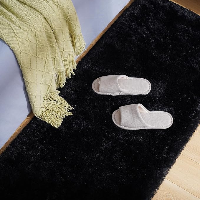 Amearea Shag Fluffy Area Rug for Bedroom Girls Living Room, Extra Soft and - Image 6
