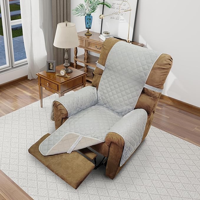 Recliner Chair Covers Reversible Sofa Cover Couch Cover by LuxshareHome