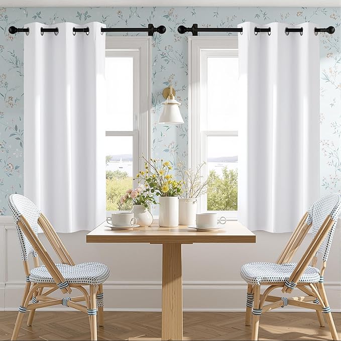 NICETOWN 100% Blackout Window Curtain Panels 68 inch Length - Image 6