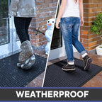 Mibao Front Door Mat, Heavy Duty Durable Welcome Mat - Image 5
