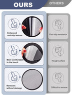 Secopad Round Non Slip Bathtub Stickers with Scraper, 36PCS, Clear