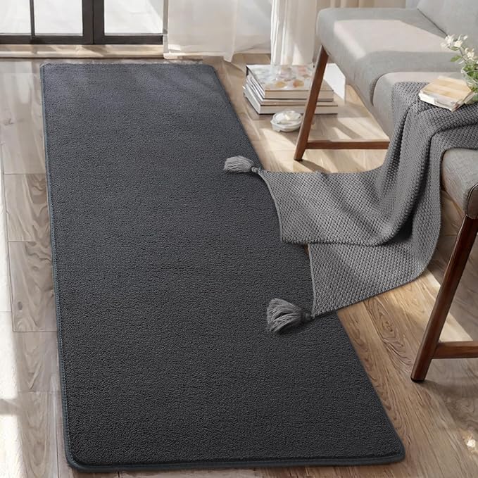 AROGAN Shag Runner Rug for Hallways, 2x6 Feet Washable Rugs - Image 5