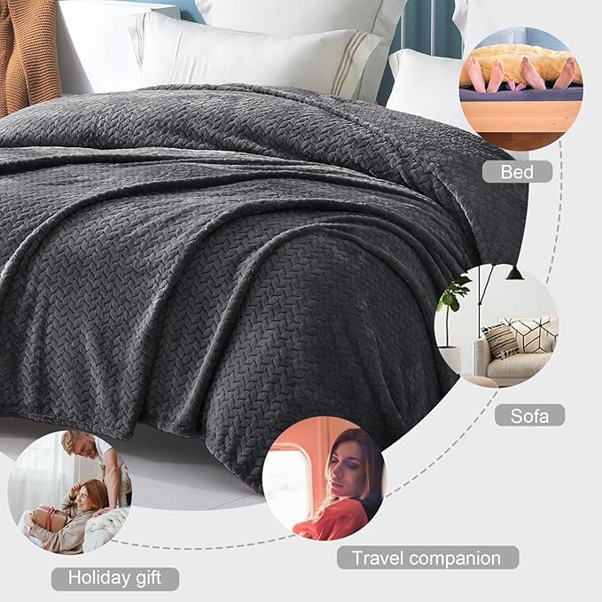 Exclusivo Mezcla Fleece Twin Size Blanket - Image 3