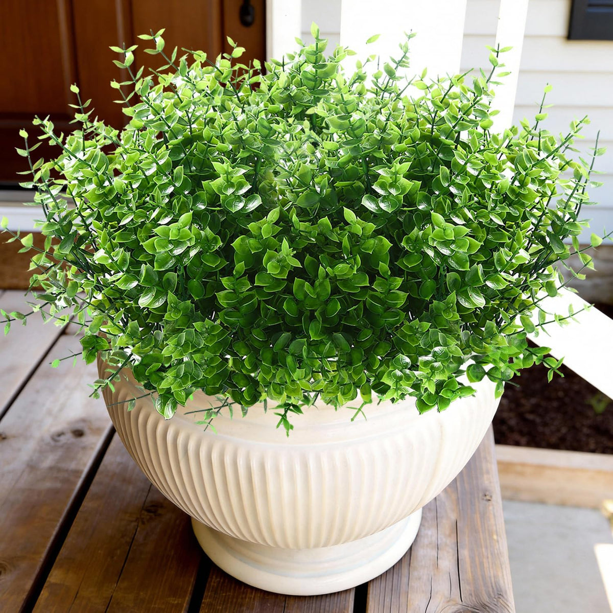 14 Bundles Artificial Flowers UV Resistant Fake Silk Plants Outdoors Decor