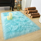 LOCHAS Soft Fluffy Faux Fur Rugs by LOCHAS