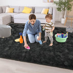 Chicrug Soft Area Rugs for Bedroom Living Room Plush Fluffy Rug 5x8 Feet - Image 8