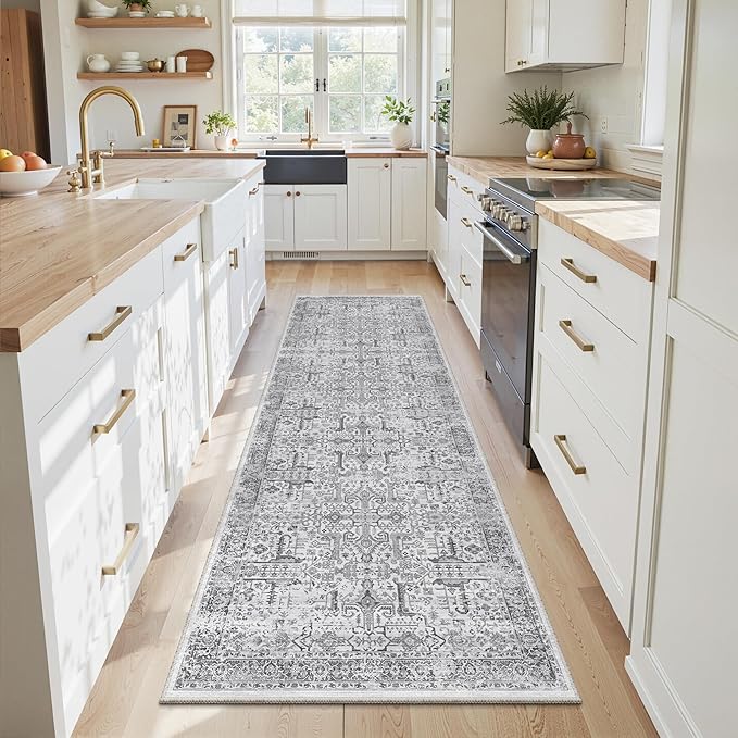2x6 Hallway Washable Runner Rug - Image 8
