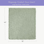 Bigacogo Chunky Knit Throw Blanket - Image 2