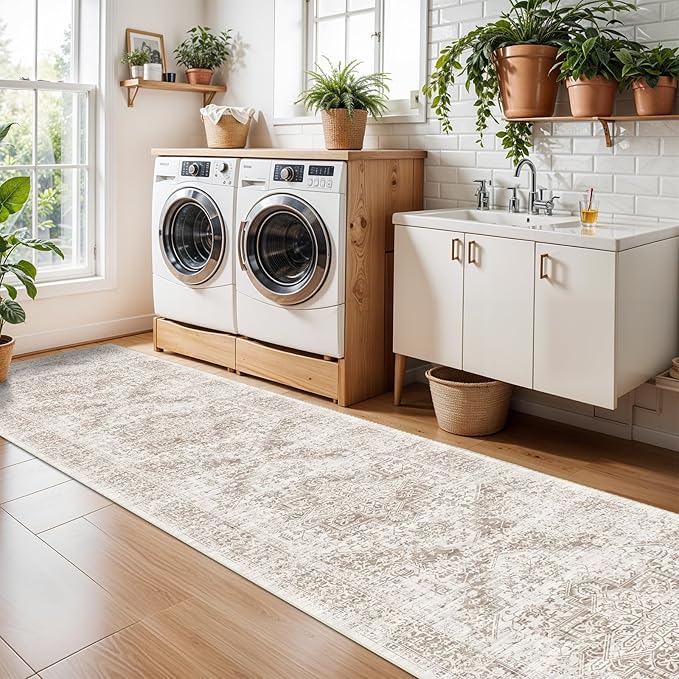Washable 2'6''x14' Runner Rug - Image 4