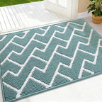 OLANLY Front Door Mat, Non-Slip Rubber Backing, Dirt Resistant and Absorbent by OLANLY