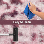 Tie-Dyed Blush 3x10 Machine Washable Runner Rugs - Image 7