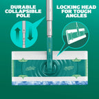 Swiffer Mop & Go Deluxe 2-in-1 Multi-Surface Kit for Floor Cleaning