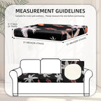 8Pcs Stretch Patio Cushion Covers, Outdoor Couch Covers Replacement, Outdoor - Image 2