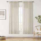 Nanspring Vanilla Linen Curtains by Nanspring