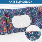 Smiry Printed Couch Cushion Covers, Stretch Soft Couch Covers - Image 4