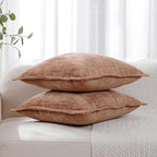 HPUK Fall Chenille Soft Throw Pillow Covers 18x18 Set of 2, Accent Cushion - Image 4
