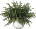 16Pcs 18"Lifelike Touch Artificial Norfolk Pine Branches for Vase Christmas
