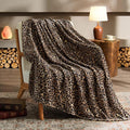 BEDELITE Fleece Blanke for Couch & Bed Leopard Print Throw Blanket – Soft by BEDELITE