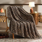 BEDELITE Fleece Blanke for Couch & Bed Leopard Print Throw Blanket – Soft by BEDELITE
