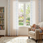 jinchan Evelyn Embroidered Linen Curtains - Image 7