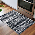 KOZYFLY Modern Abstract Small Area Rugs, 2x3 Washable Kitchen Rug Non-Slip Soft - Image 2