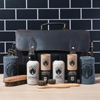 Rhino Wax Complete Leather Care Kit: Cleaner, Conditioner, Oil & Brushes