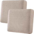 H.VERSAILTEX Super Stretch Individual Seat Sofa Covers Couch Slipcover Sets by HVERSAILTEX