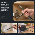 42 in 1 Magnetic Ratchet Screwdriver Set with T-Handle