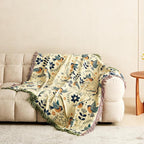 MSGKV Boho Throw Blanket 50"x60" Cotton Blanket - Image 5