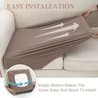 Couch Cushion Cover Seat Cushion Cover Stretch Armchair Cover Separate - Image 5