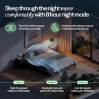 BLUEAIR CoolDrift Air Circulator Fan for Bedroom Sleep, Cloud Linen