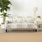 Great Bay Home Reversible Patchwork Sofa Cover - Image 2