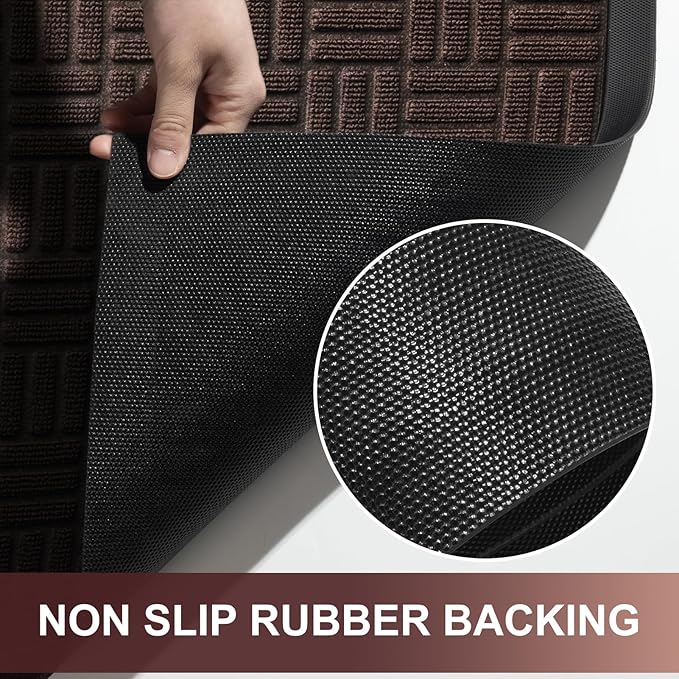 Mibao Front Door Mat, Heavy Duty Durable Welcome Mat - Image 6