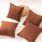 Topfinel Decorative Terracotta Throw Pillow Covers Cushion Cases, Rustic Fall - Image 3