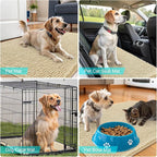 OLANLY Dog Door Mat for Muddy Paws 47x20, Absorbs Moisture and Dirt, Absorbent - Image 7