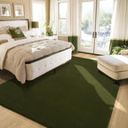 Amearea Large Modern Area Rugs for Bedroom Living Room, 5x8 Feet Olive Green - Image 6