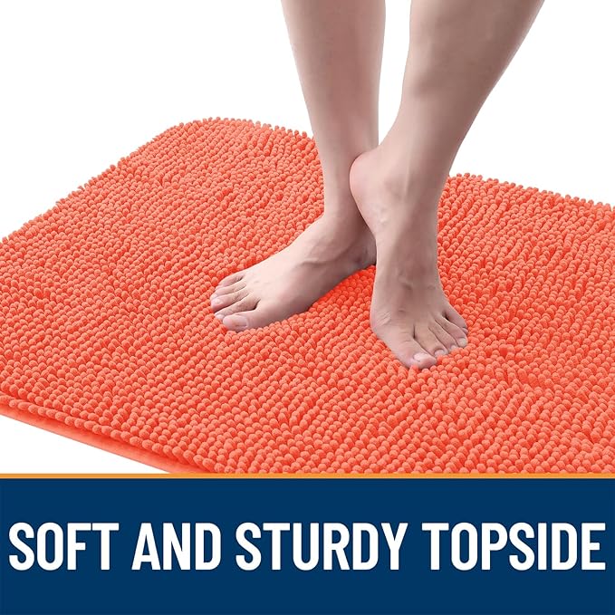 OLANLY Dog Door Mat for Muddy Paws 59x35, Absorbs Moisture and Dirt, Absorbent - Image 4